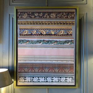 Decorative Painting, 19th Century Wallpaper Friezes, No. 1