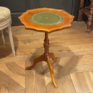Small Tripod Pedestal Table, Height 50 Cm