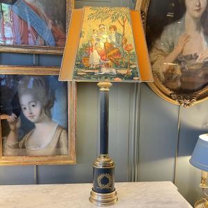 Large Empire Style Lamp, Height 76 Cm