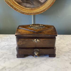 Small 19th Century Jewelry Box