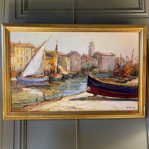 Martigues By Maurice Barle