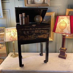Small 19th Century Work Table, Height 59 Cm