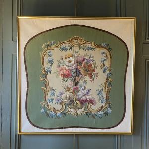 Aubusson Tapestry Box N°3, 67.5 Cm X 67.5 Cm