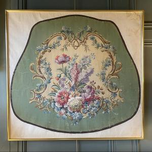 Large Aubusson Tapestry Cartoon No. 4, 87.5 Cm X 92.5 Cm