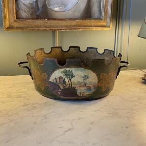 19th Century Painted Sheet Metal Cooler