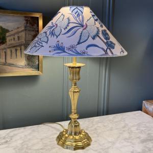 Gilded Bronze Lamp From Maison Gagneau, Paris