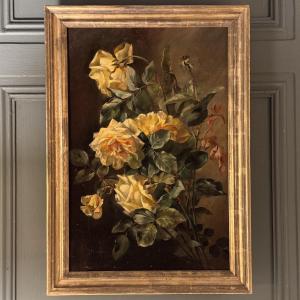 Bouquet Of Old Roses, 19th Century