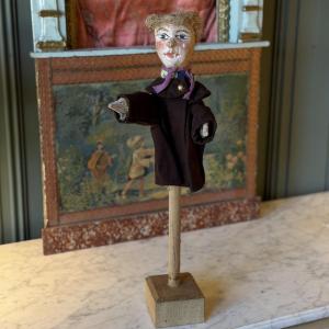 The Monk, A Glove Puppet From The Guignol Theatre