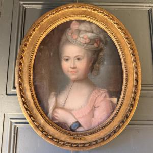 Portrait Of A Lady With A Bird, Early 19th Century