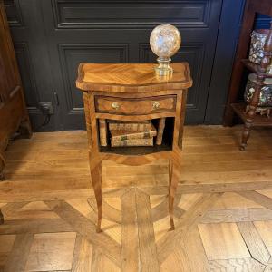 Bedside Table In Marquetry