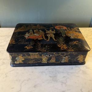 Napoleon III Box With Asian Decoration