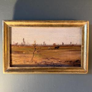 Ploughing, Animated Landscape 19th Century