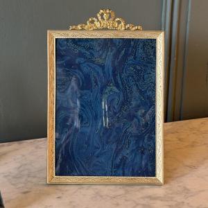 Large Louis XVI Style Photo Frame, 28 Cm X 19.5 Cm