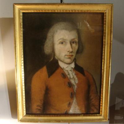 Portrait Of Man, Pastel XVIII