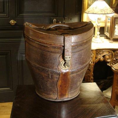 Leather Hat Box Nineteenth