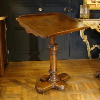 Table In Solid Walnut Multifunction