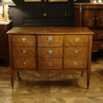 Louis XVI Marquetry Commode