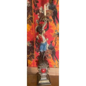 Nubian Candle Holder