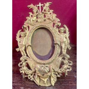 Holy Water Font With Frame