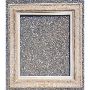 Montparnasse 12f Patinated Rebate Frame 61 Cm X 50 Cm