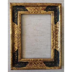 Gilded Wood Frame Renaissance Style 14 Cm X 10 Cm