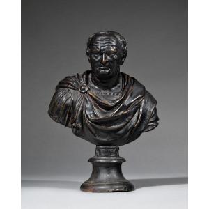 Bust Of Vespasian By Willem Danielsz. Van Tetrode