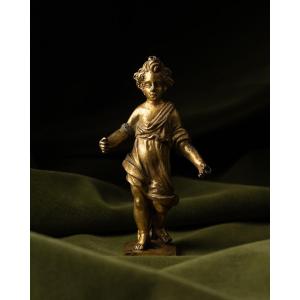 Gilt Bronze Putto, Circle Of Jacopo Sansovino
