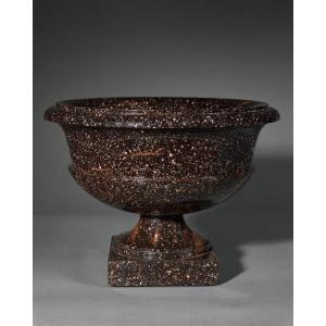 Blyberg Porphyry Cup - 19th Century
