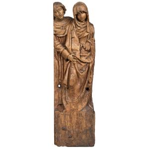 Relief Of Altarpiece, Abbeville (picardy) Circa 1500-1510 