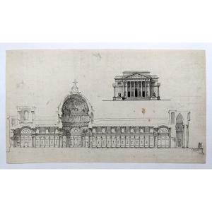 Architectural Project For A Very Large Church, Circa 1760-80