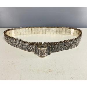Ceremonial Belt In Russian Silver