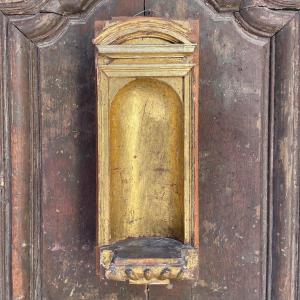 17th Century Golden Wood Niche (n°1)
