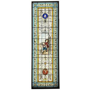 Stained Glass Window For Children (224 X 71 Cm)
