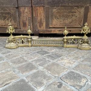 Louis XVI Style Fireplace Set