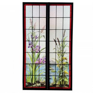 Stained Glass Window Champigneulle (156 X 89 Cm)