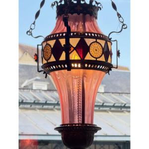 Stained Glass Lantern