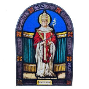 Stained Glass Saint Alexander Stained Glass
