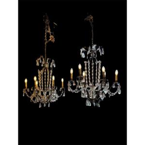 Pair Of Chandeliers 