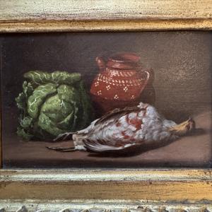 Still Life With Game And Vegetables