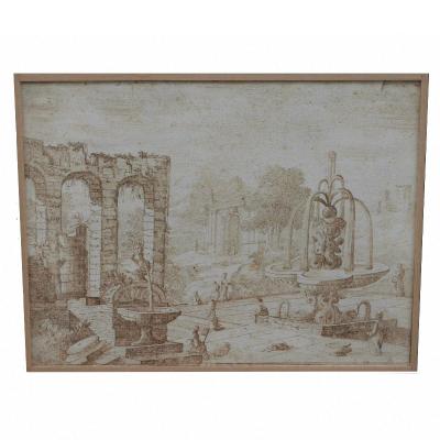 Drawing Attributed To Giovanni Battista Pittoni (1687-1767)