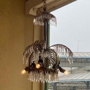 Napoleon III Palm Tree Chandelier