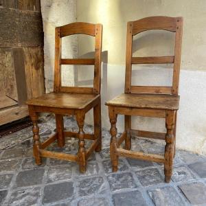Two Louis XIII Chairs