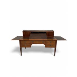 Louis XVI Mahogany Desk, Late 18th Century