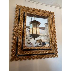 Gilded Wood Mirror