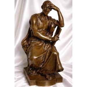 Bronze By Paul Dubois Barbedienne & Collas
