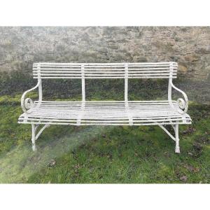 Iron Bench Model From Arras 19th"