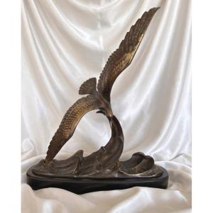 Bronze Mouette Ruchot