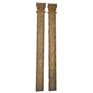 Pair Of Neoclassical Columns