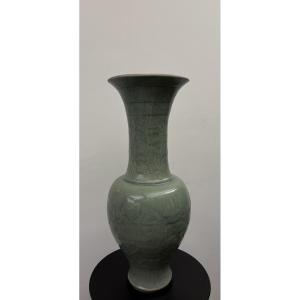 Celadon China Vase