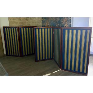 Two Screens Signed "nicolas Petit"